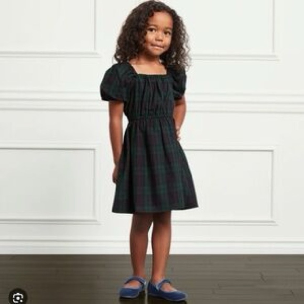$38 ADD ON Hill House Tartan plaid girls dress Christmas holiday